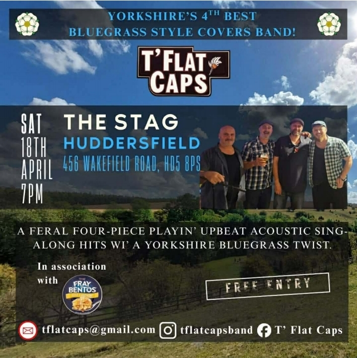 t'flat caps live at The Stag